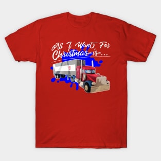 All I Want For Christmas Is Optimus Prime Transformers T-Shirt